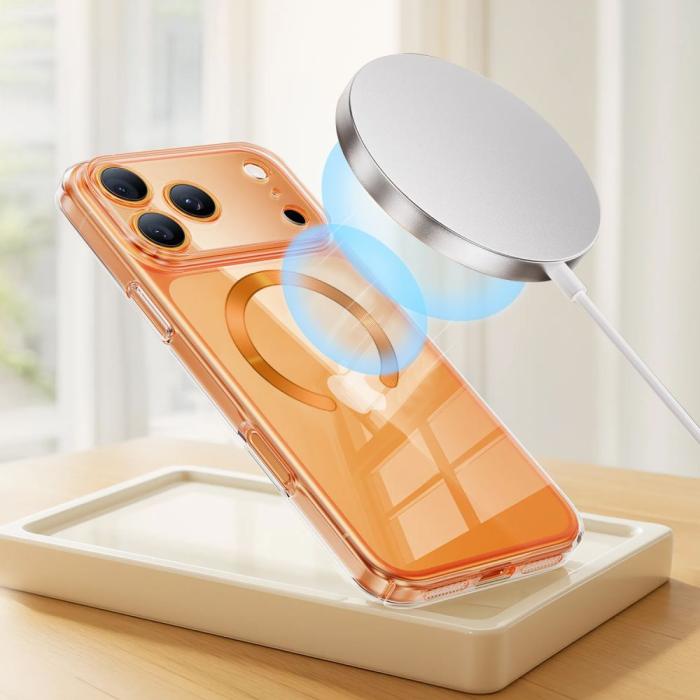 Bild 6, Tech-Protect 2-PACK Magnetisk MagSafe Ring Svart/Cosmic Orange