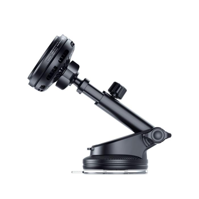 Bild 4, Tech-Protect 25W Qi2.2 Magnetisk MagSafe Billaddare Svart