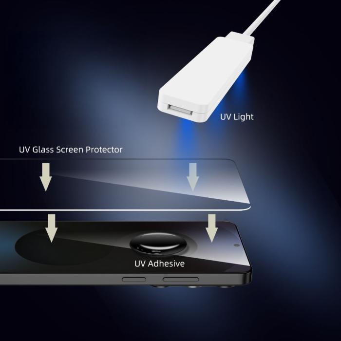 Bild 5, Tech-Protect Redmi Note 15 Pro Plus 2-PACK Skärmskydd GlassUV+