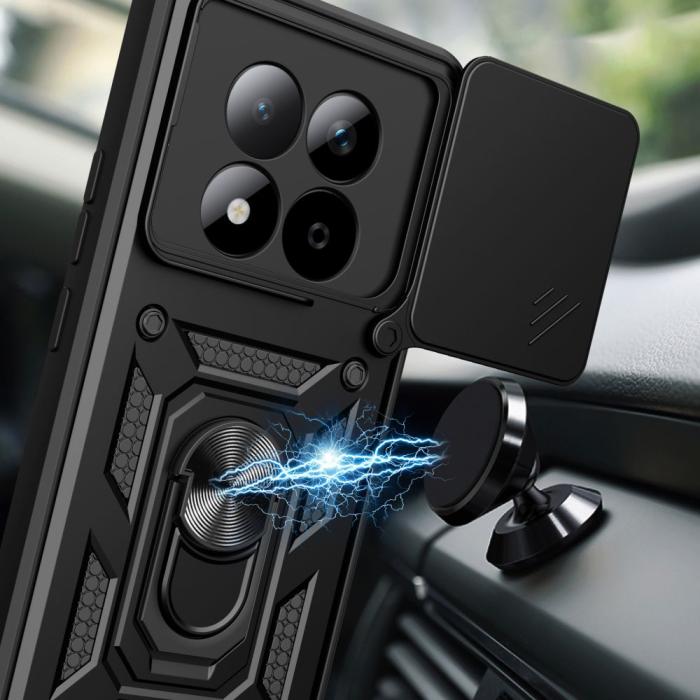 Bild 4, Tech-Protect Xiaomi Redmi Note 15 Pro 5G Skal CamShield Pro Svart