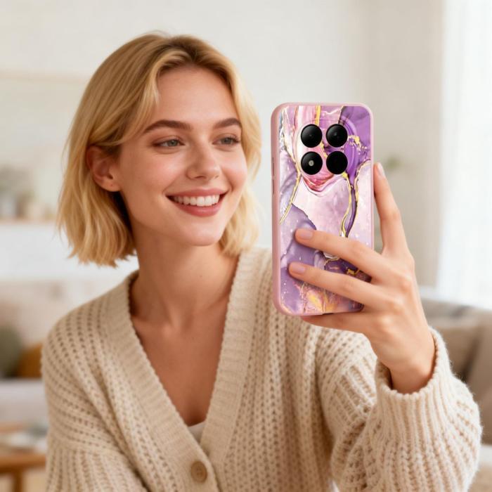 Bild 5, Tech-Protect Xiaomi Redmi Note 15 Pro 5G Skal Icon Marble