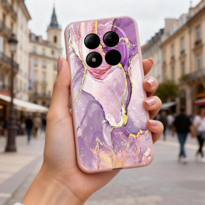 Bild 6, Tech-Protect Xiaomi Redmi Note 15 Pro 5G Skal Icon Marble