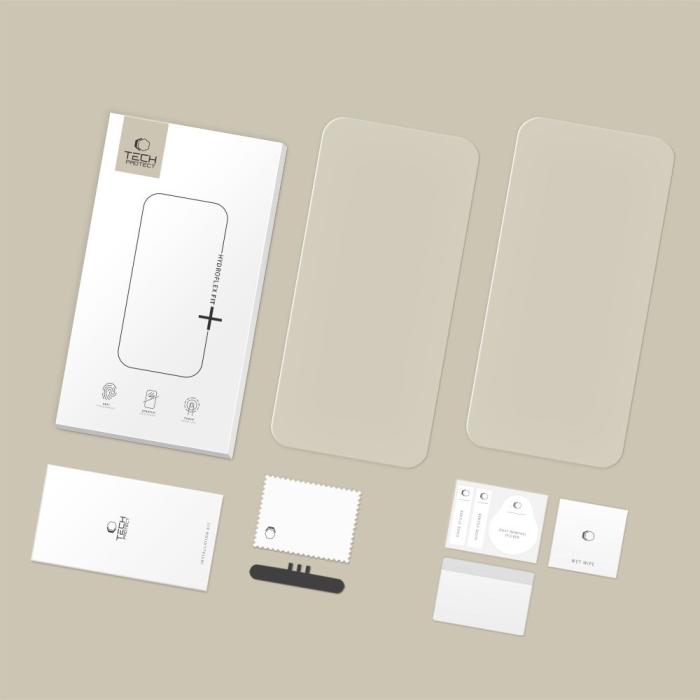 Bild 5, Tech-Protect Redmi Note 15 Pro Plus 2-PACK Skärmskydd HydroFlex+