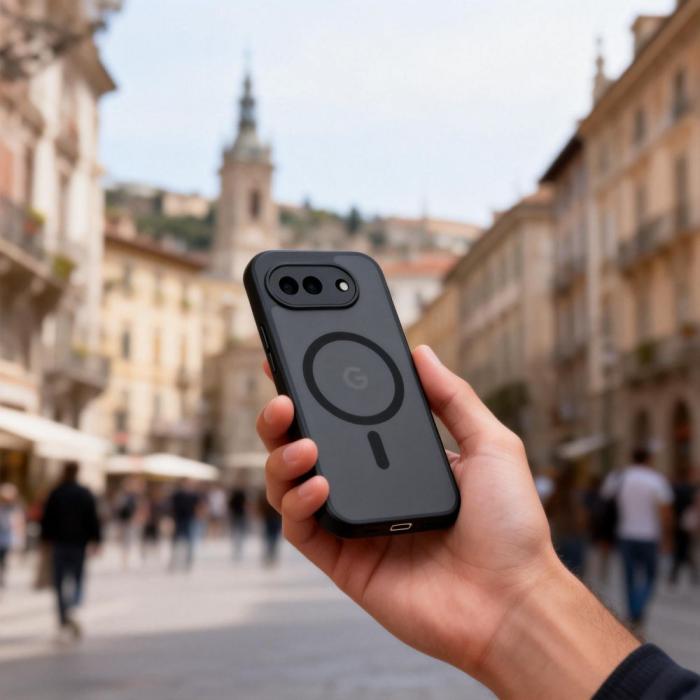 Bild 4, Tech-Protect Google Pixel 10a Skal MagSafe MagMat Matt Svart