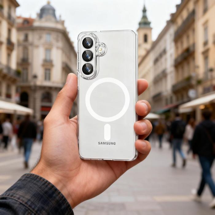 Bild 4, Tech-Protect Galaxy S26 Skal MagSafe FlexAir Transparent