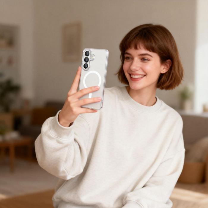 Bild 5, Tech-Protect Galaxy S26 Plus Skal MagSafe FlexAir Transparent