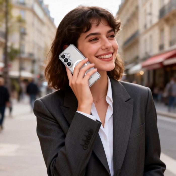 Bild 6, Tech-Protect Galaxy S26 Plus Skal MagSafe FlexAir Transparent