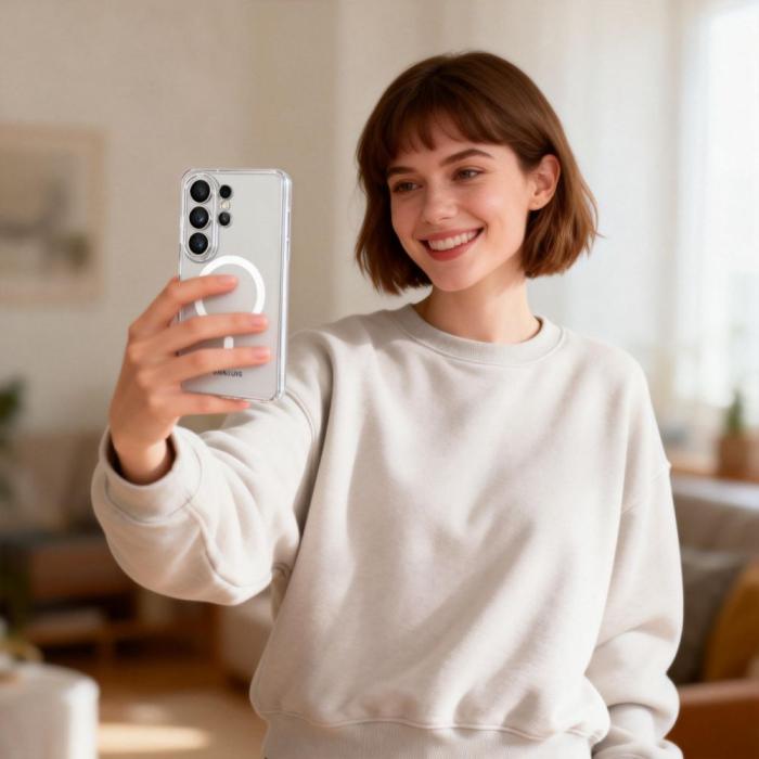 Bild 4, Tech-Protect Galaxy S26 Ultra Skal MagSafe FlexAir Transparent