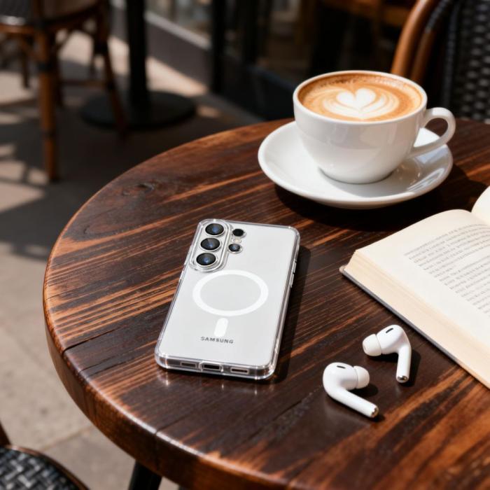 Bild 5, Tech-Protect Galaxy S26 Ultra Skal MagSafe FlexAir Transparent