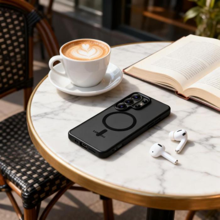 Bild 6, Tech-Protect Galaxy S26 Ultra Skal MagSafe MagMat Svart