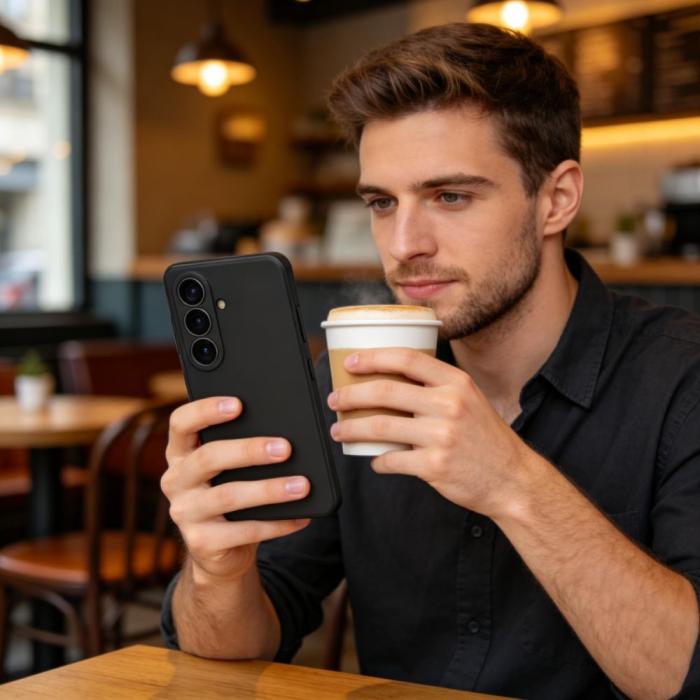 Bild 4, Tech-Protect Galaxy S26 Skal MagSafe Silicone Svart