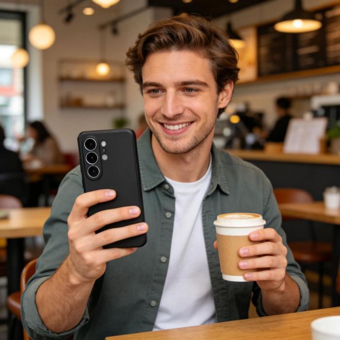 Bild 5, Tech-Protect Galaxy S26 Ultra Skal MagSafe Silicone Svart