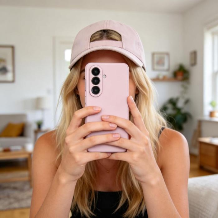 Bild 4, Tech-Protect Galaxy S26 Skal MagSafe Silicone Pink Pearl