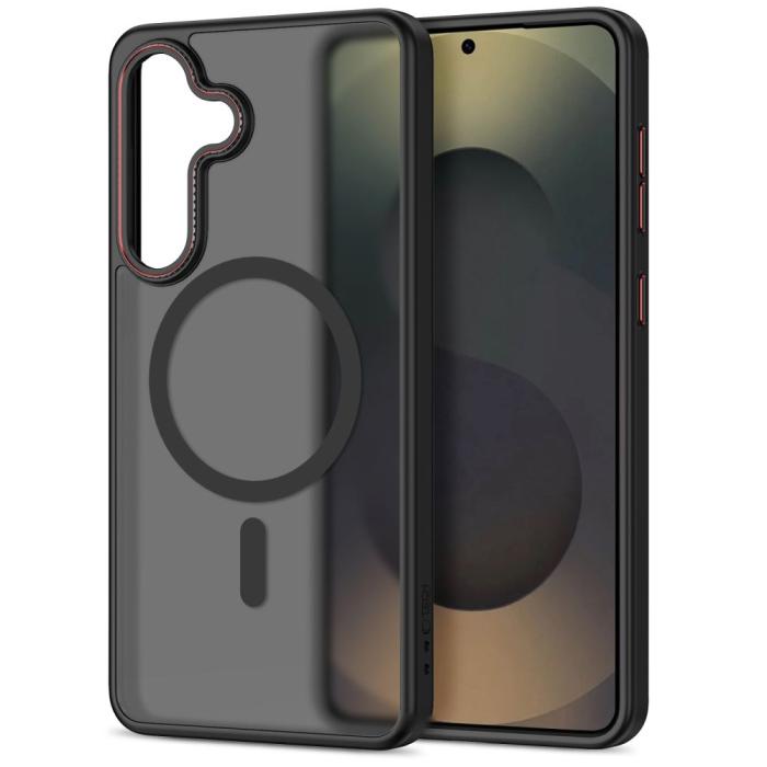 Bild 3, Tech-Protect Galaxy S26 Plus Skal MagSafe MagCam Svart/Röd