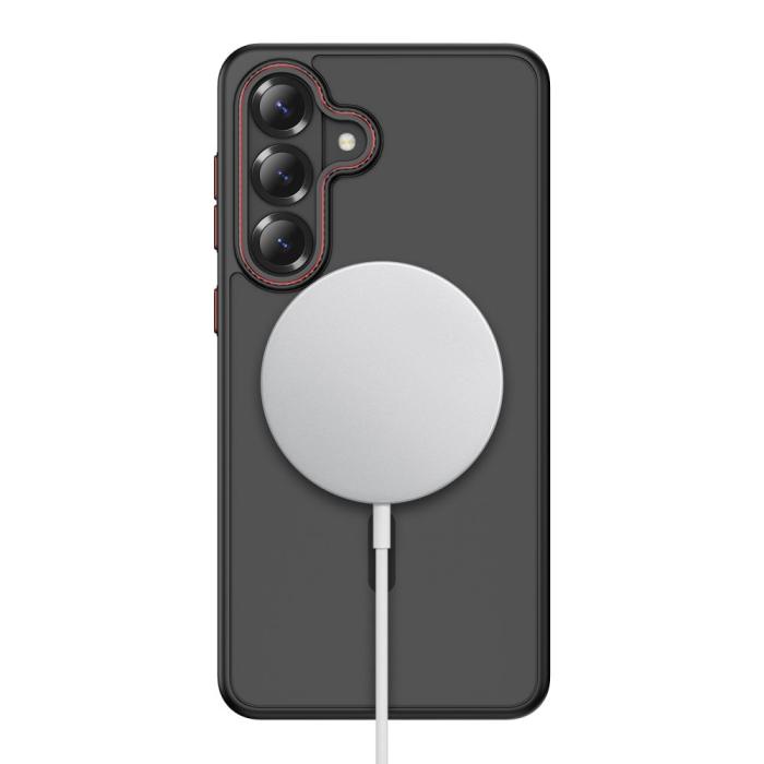 Bild 5, Tech-Protect Galaxy S26 Plus Skal MagSafe MagCam Svart/Röd