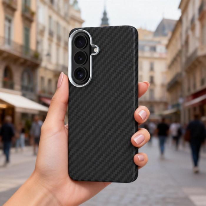 Bild 6, Tech-Protect Galaxy S26 Skal MagSafe ION Carbon Svart