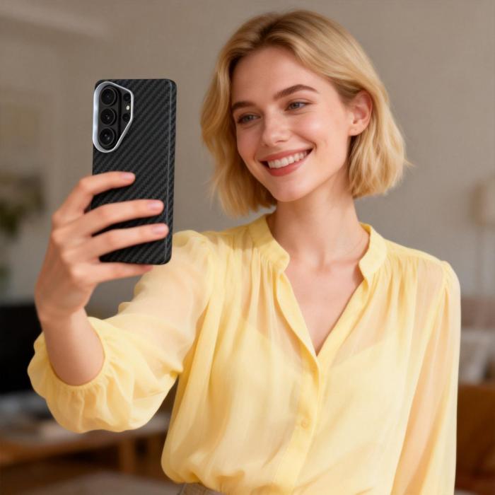 Bild 3, Tech-Protect Galaxy S26 Ultra Skal MagSafe ION Carbon Svart