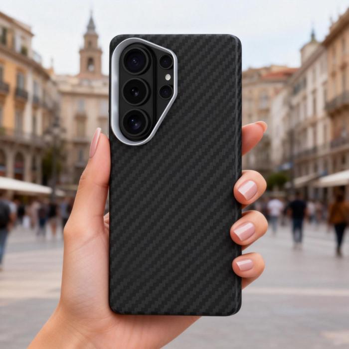 Bild 6, Tech-Protect Galaxy S26 Ultra Skal MagSafe ION Carbon Svart