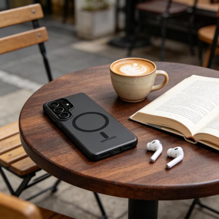 Bild 6, Tech-Protect Galaxy S26 Ultra Skal MagSafe MagSlim Matt Svart