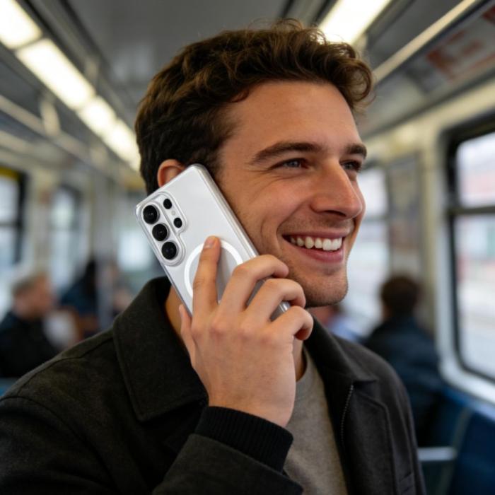 Bild 5, Tech-Protect Galaxy S26 Ultra Skal MagSafe MagSlim Matt Vit