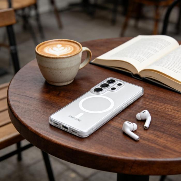 Bild 6, Tech-Protect Galaxy S26 Ultra Skal MagSafe MagSlim Matt Vit