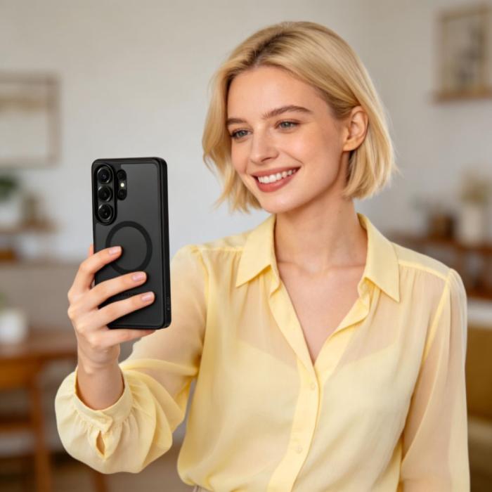 Bild 6, Tech-Protect Galaxy S26 Ultra Skal MagSafe MagPeak Matt Svart