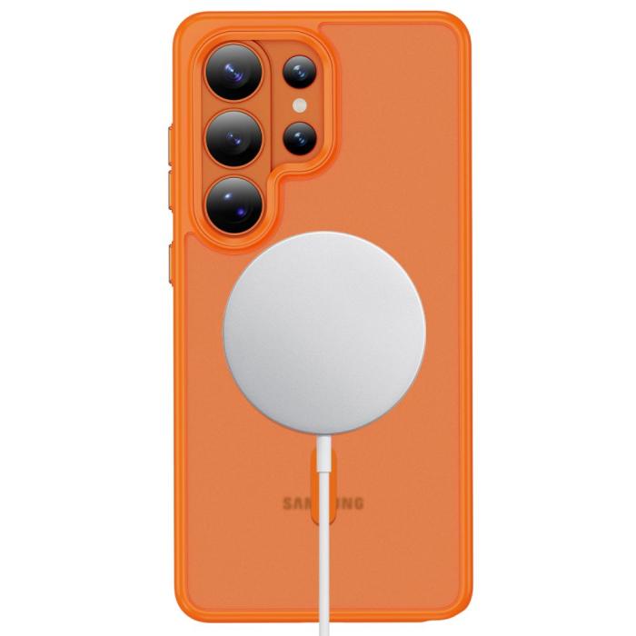 Bild 4, Tech-Protect Galaxy S26 Ultra Skal MagSafe MagMat Orange