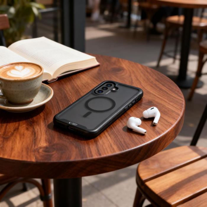 Bild 5, Tech-Protect Galaxy A57 5G Skal MagSafe Defense Matt Svart