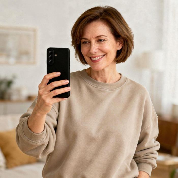 Bild 5, Tech-Protect Samsung Galaxy A57 5G Skal Icon Svart