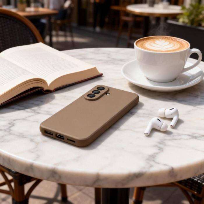 Bild 6, Tech-Protect Samsung Galaxy A57 5G Skal Icon Brun