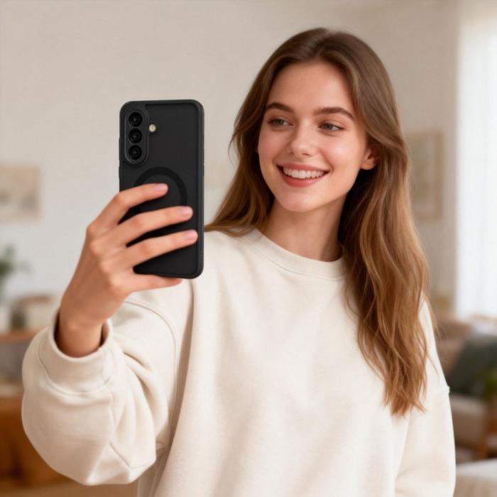 Bild 5, Tech-Protect Samsung Galaxy A57 5G Skal MagSafe MagMat Svart