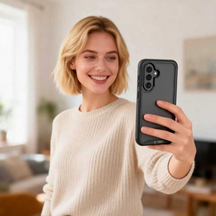 Bild 5, Tech-Protect Samsung Galaxy A37 / A36 / A56 Skal Defense Svart