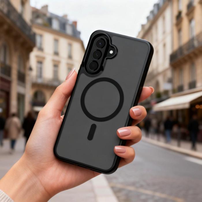 Bild 4, Tech-Protect Galaxy A37 / A36 / A56 Skal MagSafe MagMat Svart