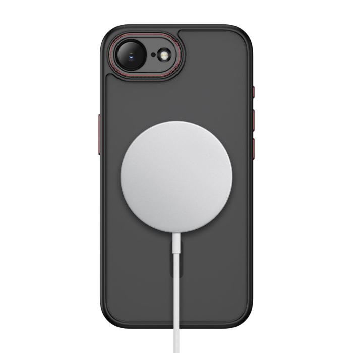 Bild 4, Tech-Protect iPhone 17e/16e Skal MagSafe MagCam Svart/Röd