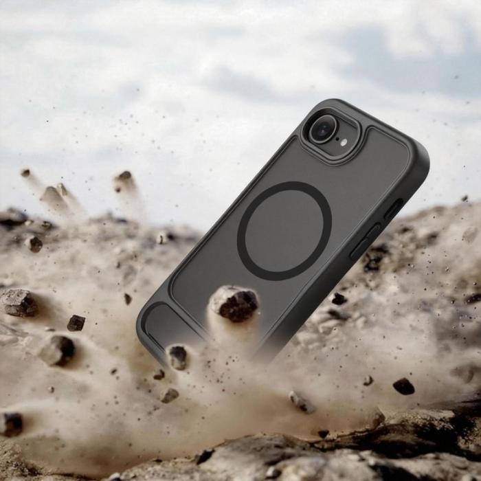 Bild 6, Tech-Protect iPhone 17e/16e Skal MagSafe MagRack Matt Svart