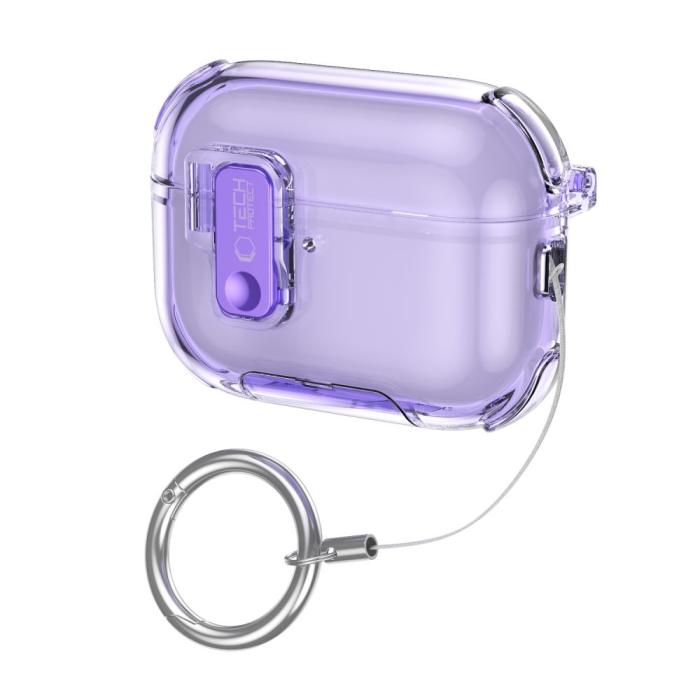 Bild 2, Tech-Protect AirPods Pro 3 Skal Bounce Pro Lavender