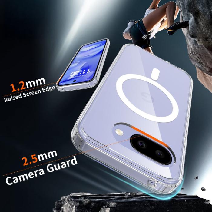 Bild 3, Tech-Protect Google Pixel 10a Skal MagSafe FlexAir Hybrid