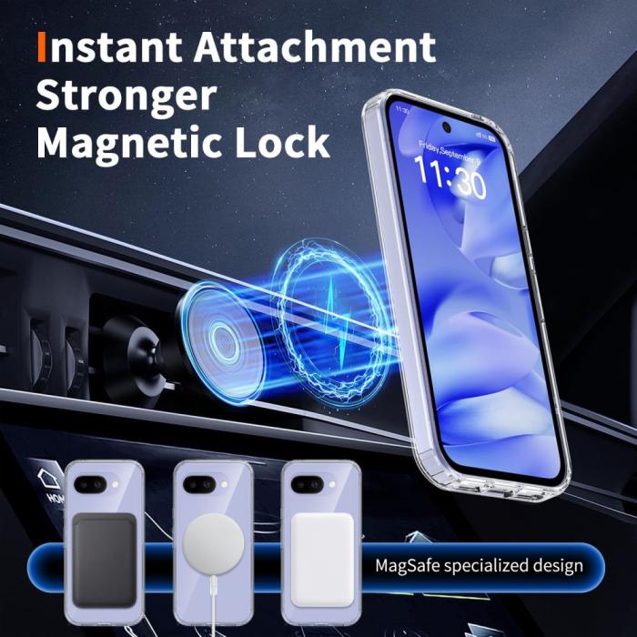 Bild 5, Tech-Protect Google Pixel 10a Skal MagSafe FlexAir Hybrid