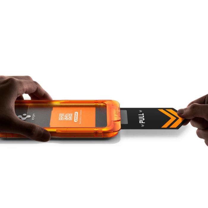 Bild 5, Spigen iPhone 17 Pro Max 3-PACK Skärmskydd ALM GLAS.tR Härdat Glas