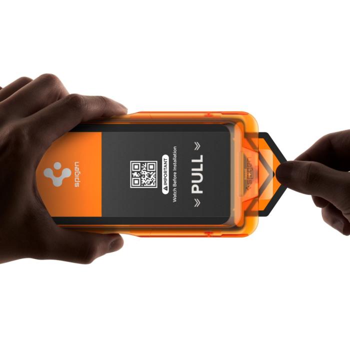 Bild 3, Spigen iPhone 17 3-PACK Skärmskydd ALM GLAS.tR Härdat Glas