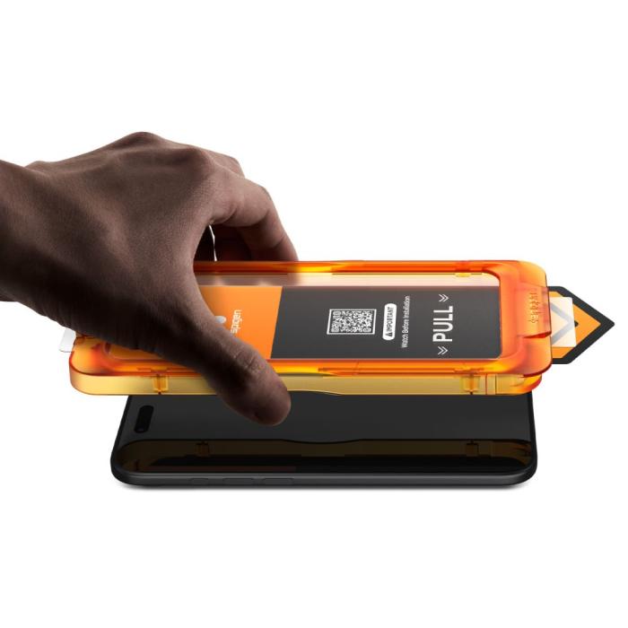 Bild 5, Spigen iPhone 17 3-PACK Skärmskydd ALM GLAS.tR Härdat Glas