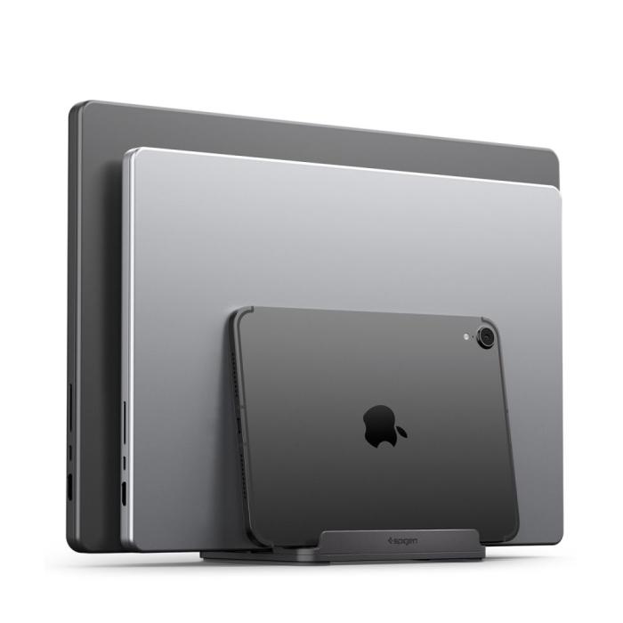 Bild 5, Spigen Vertikalt Laptop Stativ Space Grey