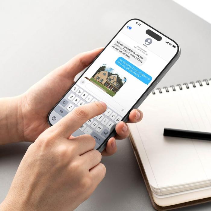 Bild 4, Ringke iPhone 17 Pro Easy Slide Skärmskydd AntiReflective