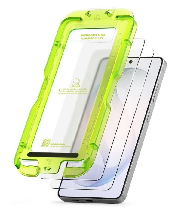 Bild 2, Ringke Galaxy S26 Ultra 2-PACK Easy Slide Skärmskydd Härdat Glas