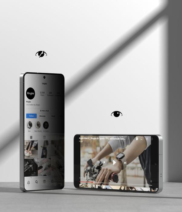 Bild 6, Ringke Galaxy S26 Ultra 2-PACK Easy Slide Skärmskydd Härdat Glas