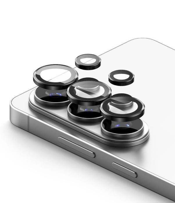 Bild 3, Ringke Galaxy S26 Ultra 2-PACK Linsskydd Härdat Glas Svart