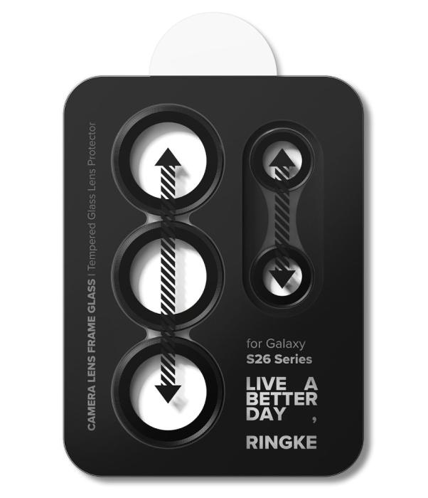 Bild 5, Ringke Galaxy S26 Ultra 2-PACK Linsskydd Härdat Glas Svart