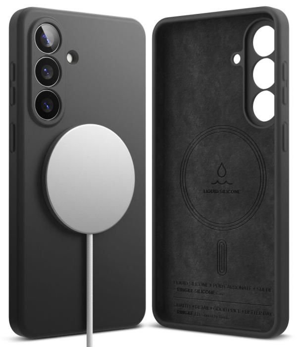 Bild 2, Ringke Samsung Galaxy S26 Plus Skal MagSafe Silicone Svart