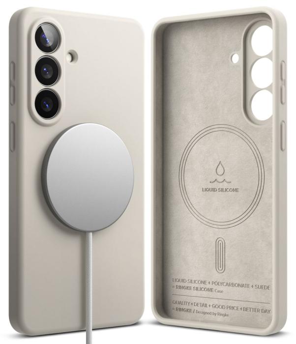 Bild 2, Ringke Samsung Galaxy S26 Plus Skal MagSafe Silicone Stone