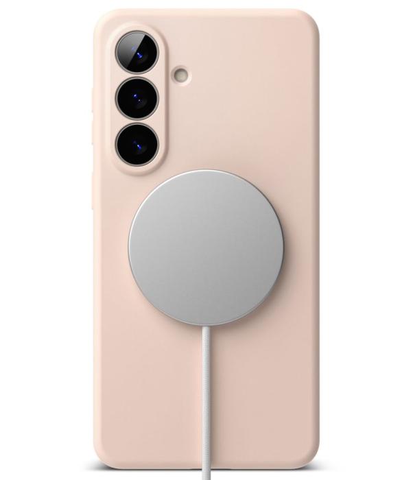 Bild 4, Ringke Samsung Galaxy S26 Plus Skal MagSafe Silicone Pink Sand